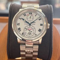 Ulysse Nardin Marine White Dial Full Set 263-22