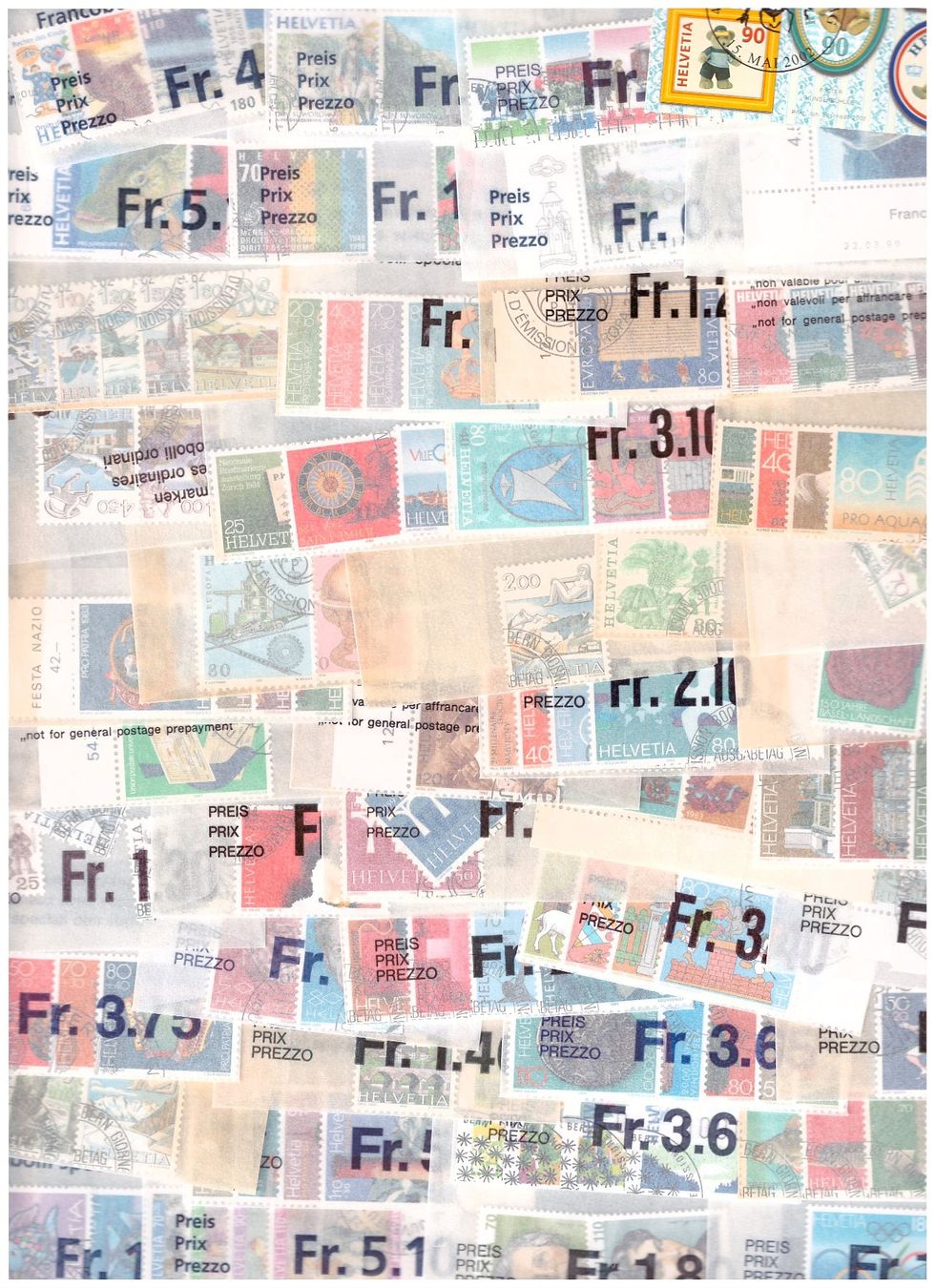 Alle Briefmarken: AUSGABETAG – Gebraucht aus Dübendorf von Piero2 6