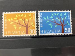1963 Serie Europa 389-90 Pf 1 **, KP 100.--
