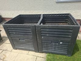 2 Hochbeete gratis abzugeben