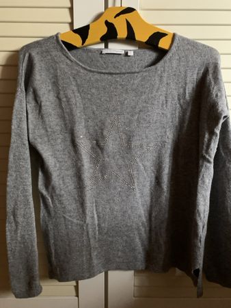 Woll-Pullover mit kleinem Kaschmiranteil Gr. S