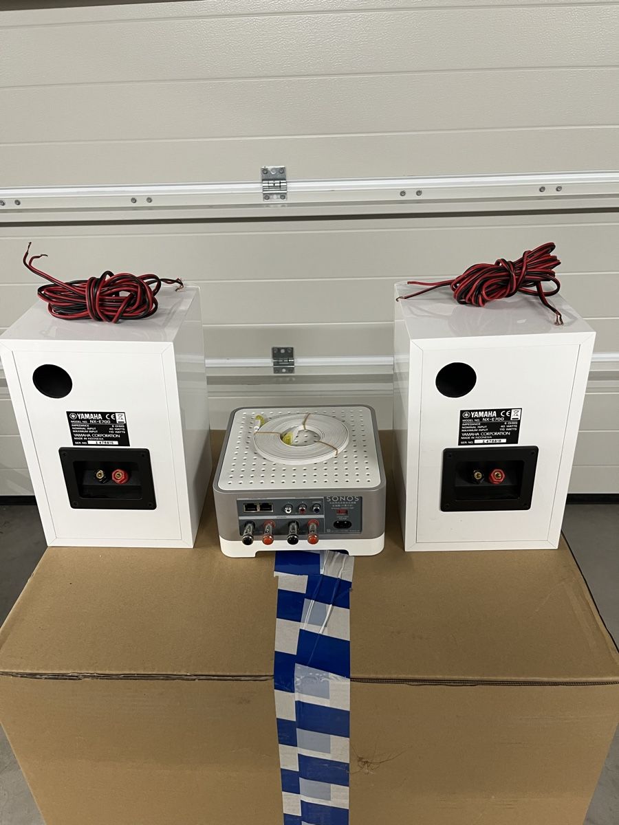 Sonos Amplificatori: Sonos Amp mit Yamaha LS Weiss – Usato da Rabius venduto da Paulchen1981 3