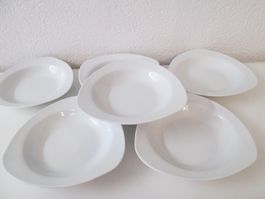 6 Suppenteller Teller , Ritzenhoff - Breker, Flirt by R&B