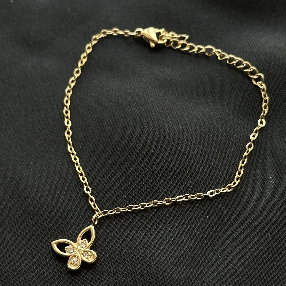 Bracciali & Braccialetti: 18KGP Schmetterling Feine Armkette – Nuovo (secondo la descrizione) da Givisiez venduto da dor_xb9k 1