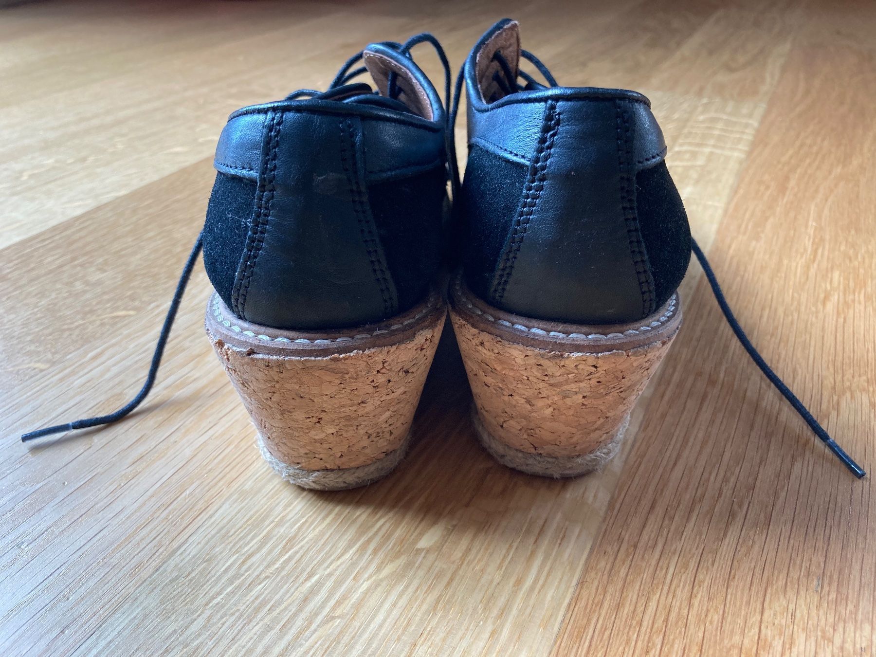 Scarpe da donna: Pointer Kork-Keilabsatzschuhe (Gr.37) – Nuovo (secondo la descrizione) da Zürich venduto da east_on 1