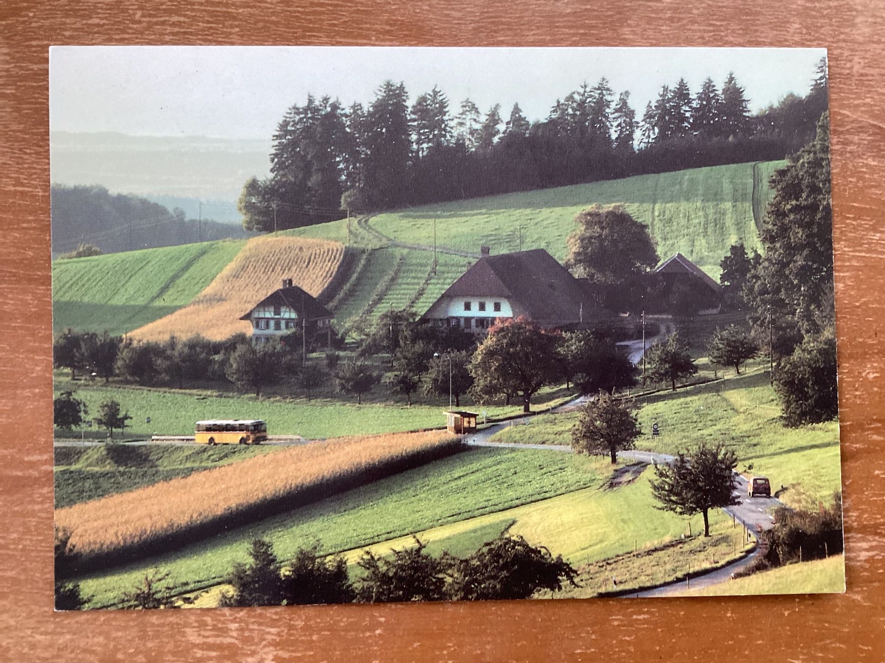 Ansichtskarten: AK Bei Detlingen 1987 – Gebraucht aus Zürich von tol_b7c7