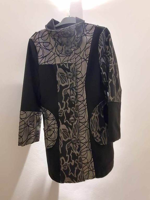 Cappotti: Manteau noir et gris – Usato da Chancy venduto da Sooeg_01 1
