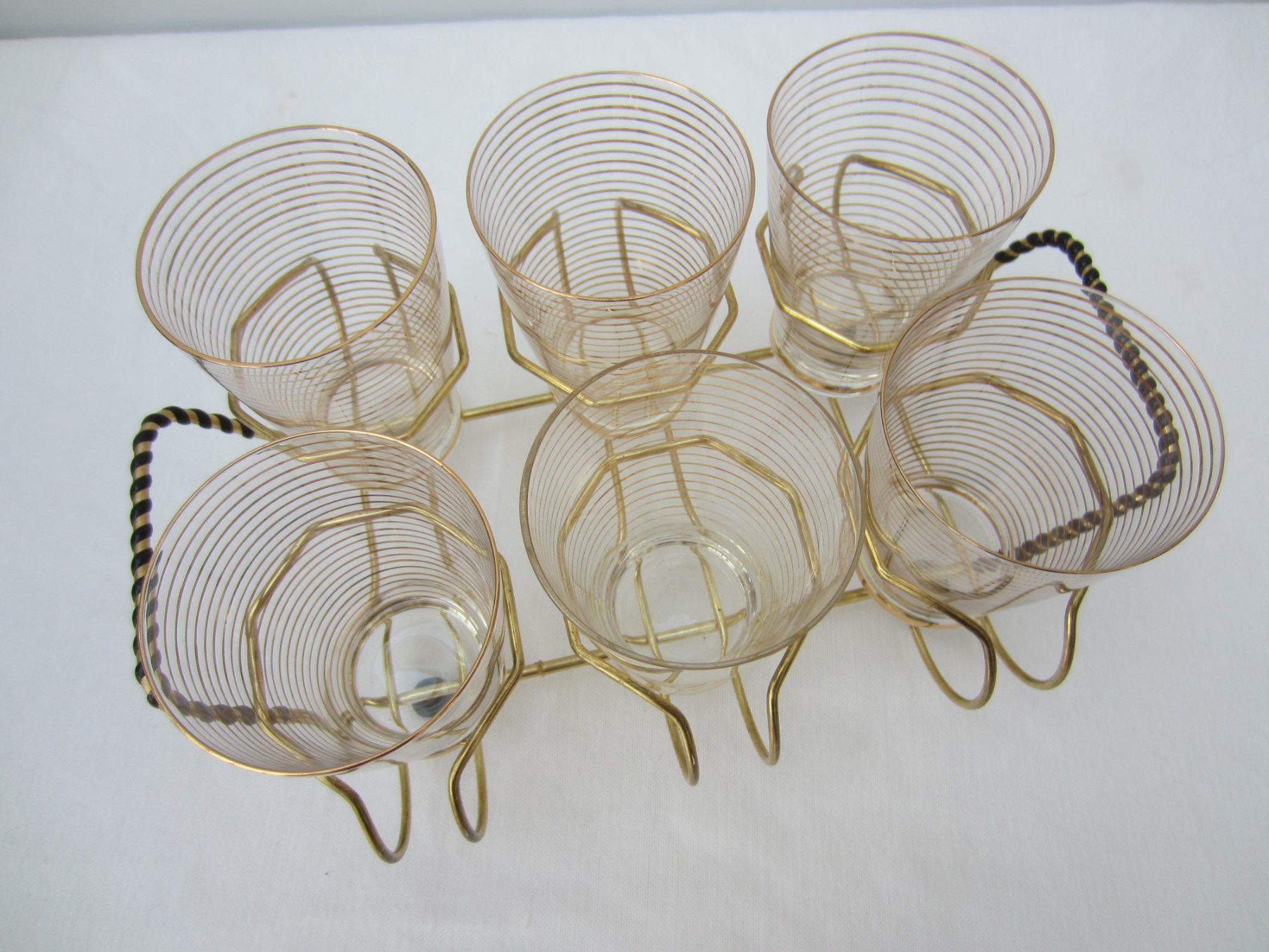 Bicchieri: 50 Jahre String Halter 6 Gläser Kult Design – Usato da Sursee venduto da Tschiger