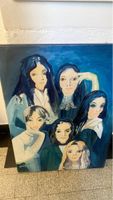 Expressive Women Portrait Painting