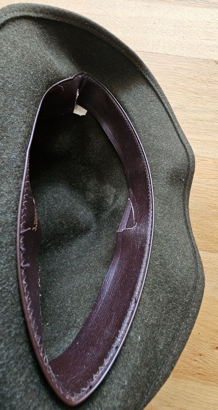 Chapeaux, bonnets & casquettes: Chapeau en feutre vert foncé - Capo – D'occasion à Court par Jovi2 4