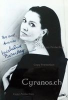 Micheline Bourday (1921-1988) LOUIS-de-FUNES - Autogramm