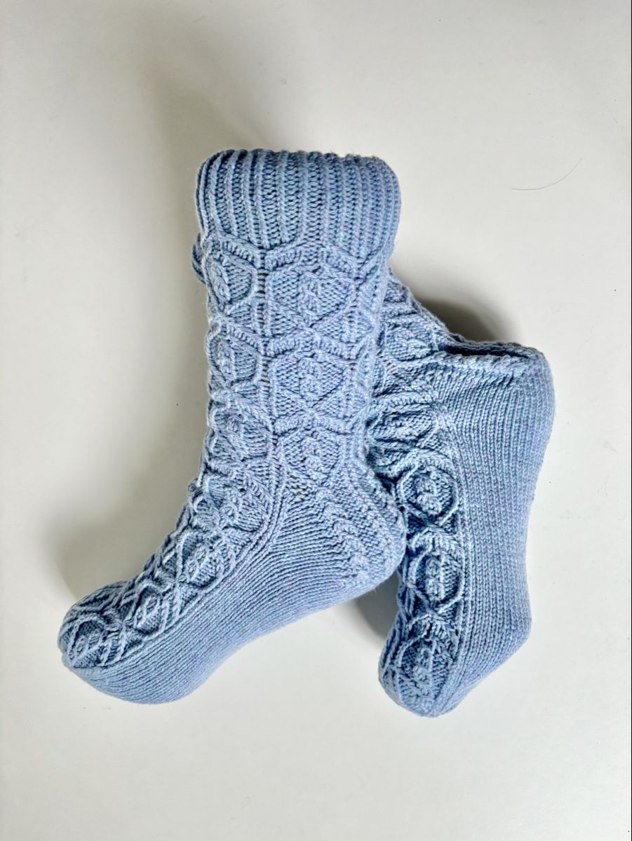 Socken: Warme handgestrickte Socken Grösse 40/41 – Neu und originalverpackt aus Fislisbach von handglismet 1