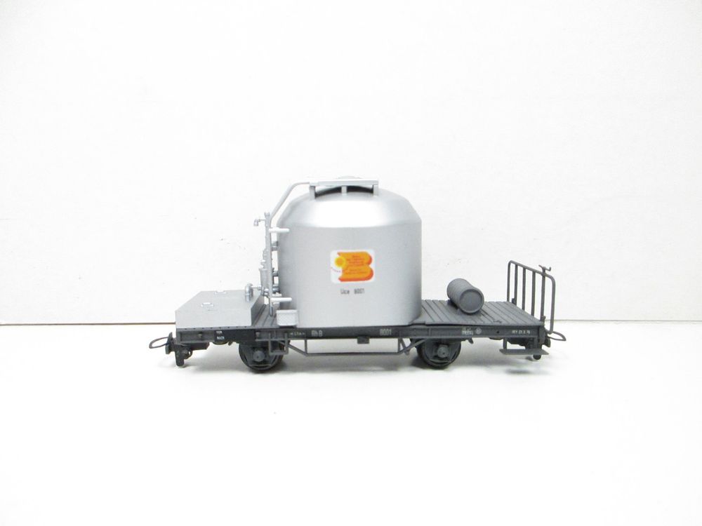 Bemo Modelleisenbahnen: Bemo H0m 2053/2253 RhB Zementtransportwagen Uce 8001 – Gebraucht aus Olten von Heinrich875 2