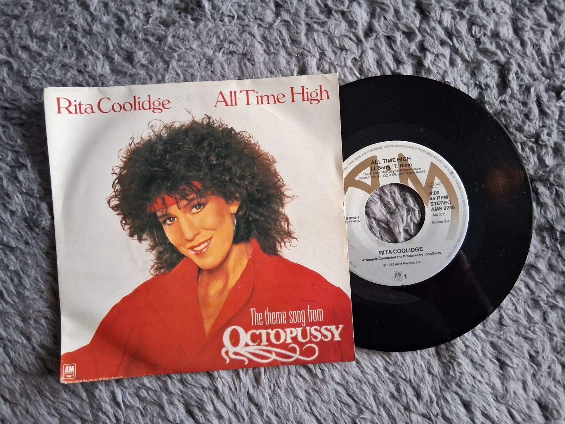 Schallplatten: RITA COOLIDGE       ALL TIME HIGH      7NER SINGLE – Gebraucht aus Wetzikon ZH von Ramones01