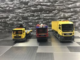 WIKING 1:87 H0 MAN TGA -MAN TGM-MAN TGX