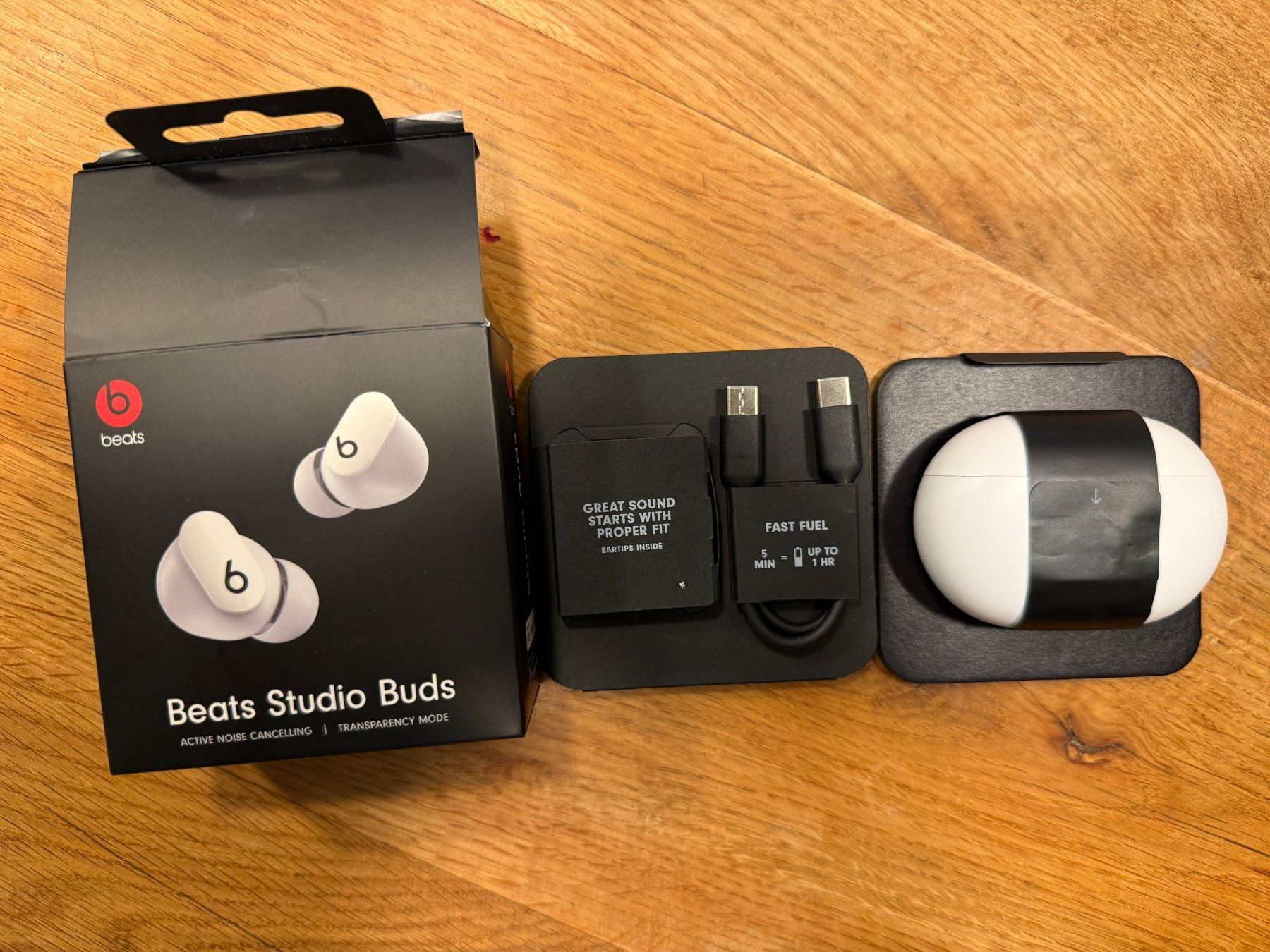 Beats Cuffie: Beats Studio Buds weiss — ANC, USB-C, mit OVP – Usato da Zetzwil venduto da gent1974 3