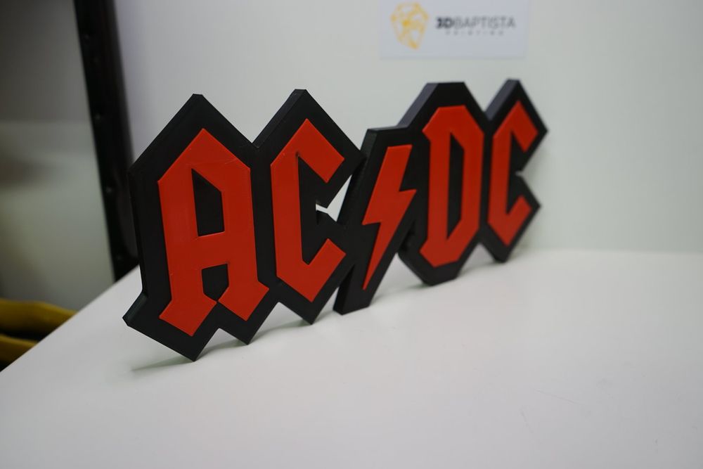 AC DC Logo (Gebraucht) in Luzern für CHF 15 – mit Lieferung auf Ricardo ...