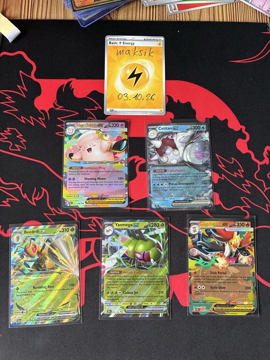 Pokémon Carte collezionabili: From 1.- 11 EX cards set.  – Nuovo (secondo la descrizione) da Basel venduto da maksik
