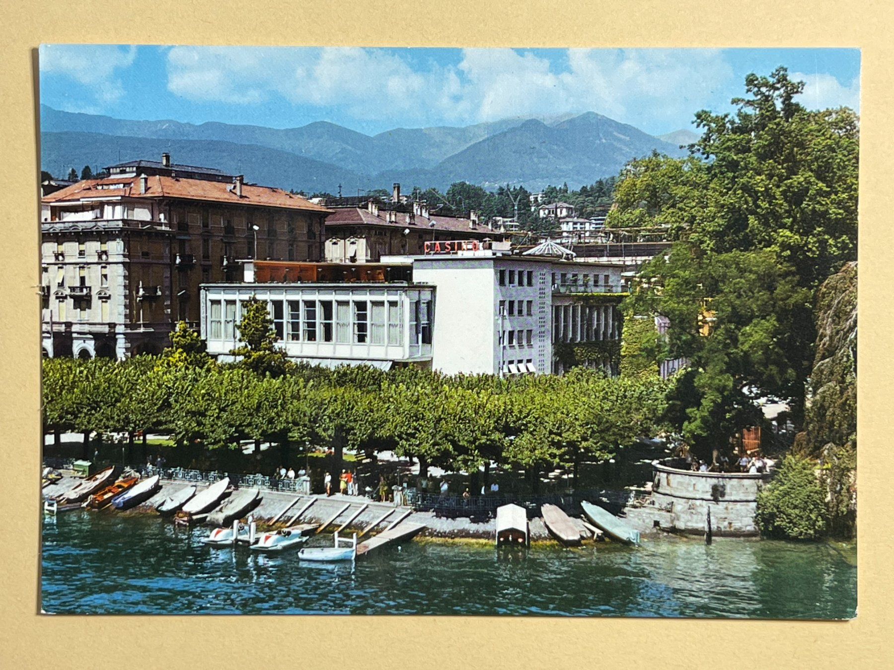 Cartoline postali: Casino Kursaal Lugano – Usato da Steg VS venduto da danwer74