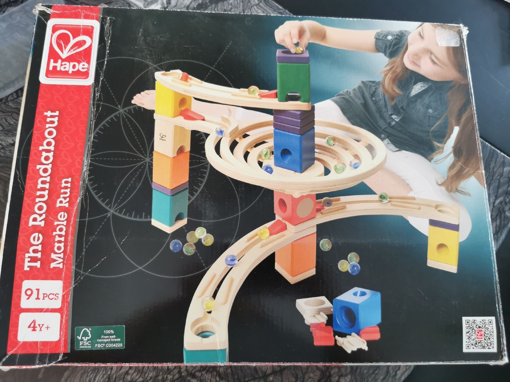 Hape Giocattoli: Hape Kugelbahn "The Roundabout Run" – Usato da Flurlingen venduto da Ferrari14