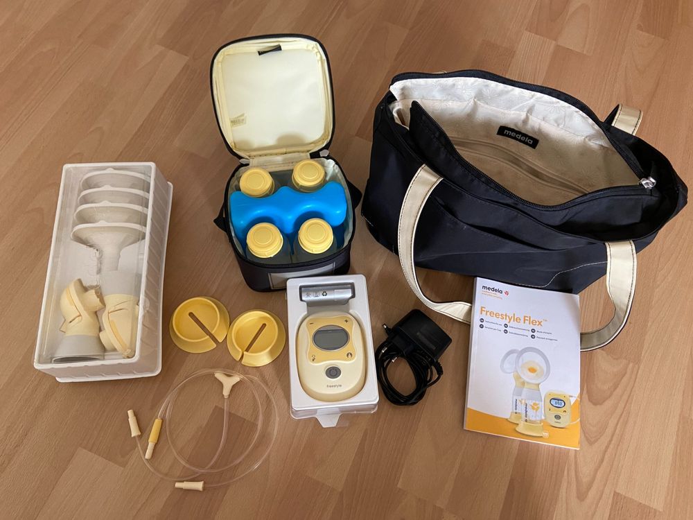 Medela Freestyle Flex - elektrische Doppel-Milchpumpe | Kaufen auf Ricardo