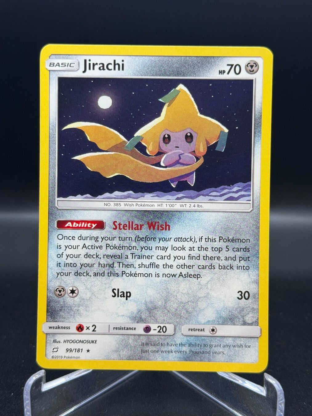 Pokémon Carte collezionabili: Jirachi (TEU 99) - Non Holo Version – Usato da Birmensdorf ZH venduto da SnorlaxMail