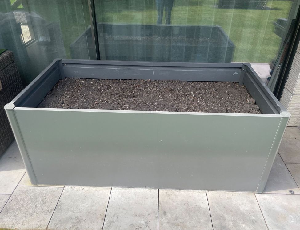 Biohort HochBeet mit Zwischenboden (2x1 m / dunkelgrau) Kaufen auf