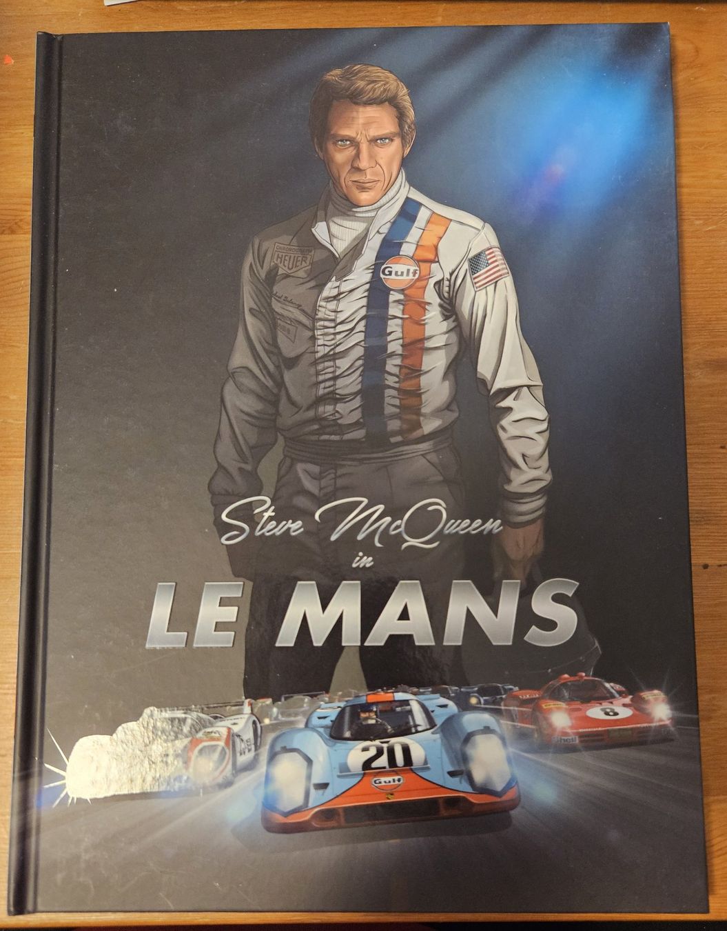 Fumetti: Steve McQueen in Le Mans N 1  E.O. (T.T.B.E.)  Sandro Garbo – Usato da Prévonloup venduto da bitume1975