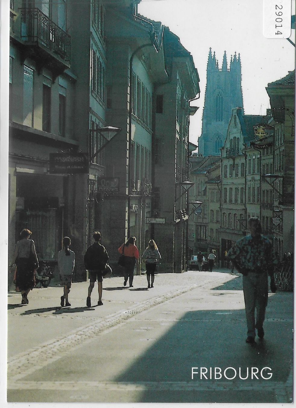 Cartoline postali: Fribourg - Rue de Lausanne – Usato da Ettingen venduto da Kartenplanet