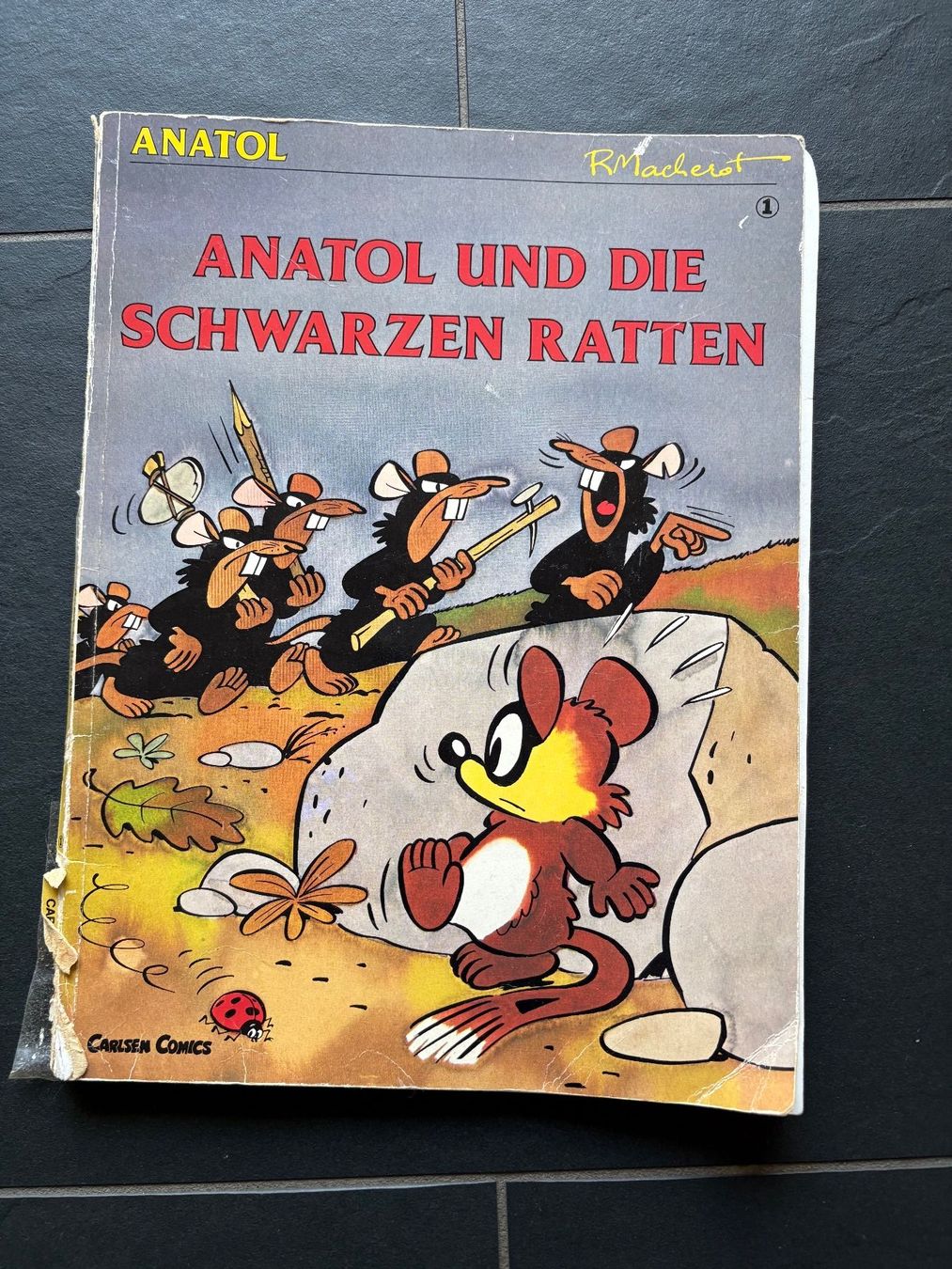 Fumetti: Comic Anatol und die schwarzen Ratten – Usato da Wetzikon ZH venduto da Youna01