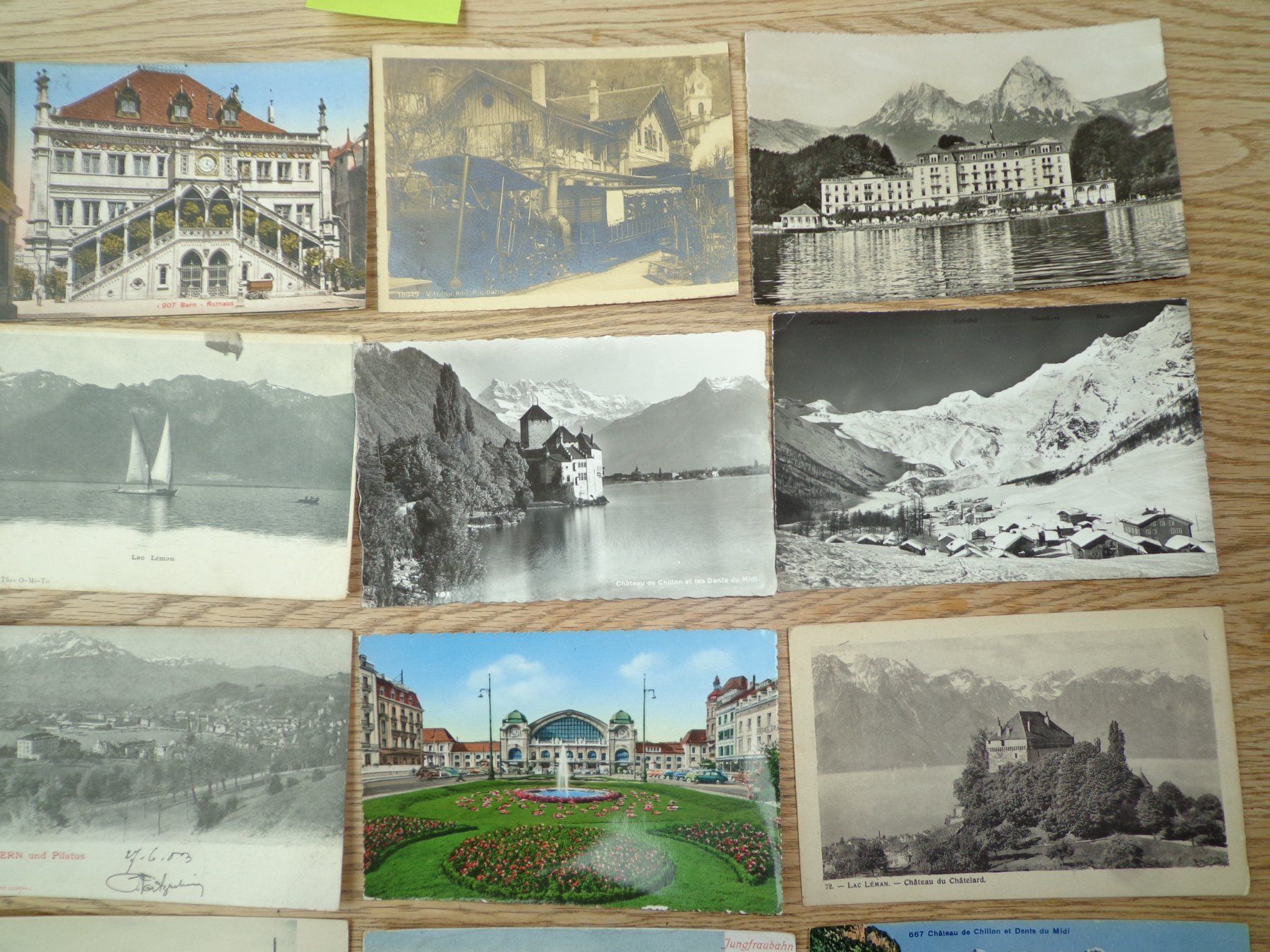 Cartoline postali: Antike Postkarten Ansichtskarten Schweiz Sammlung 20 Stück – Usato da Andeer venduto da Baerenburger 2