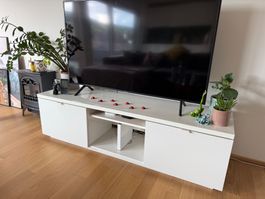 Weiss TV-Möbel, guter Zustand, 160cm breit