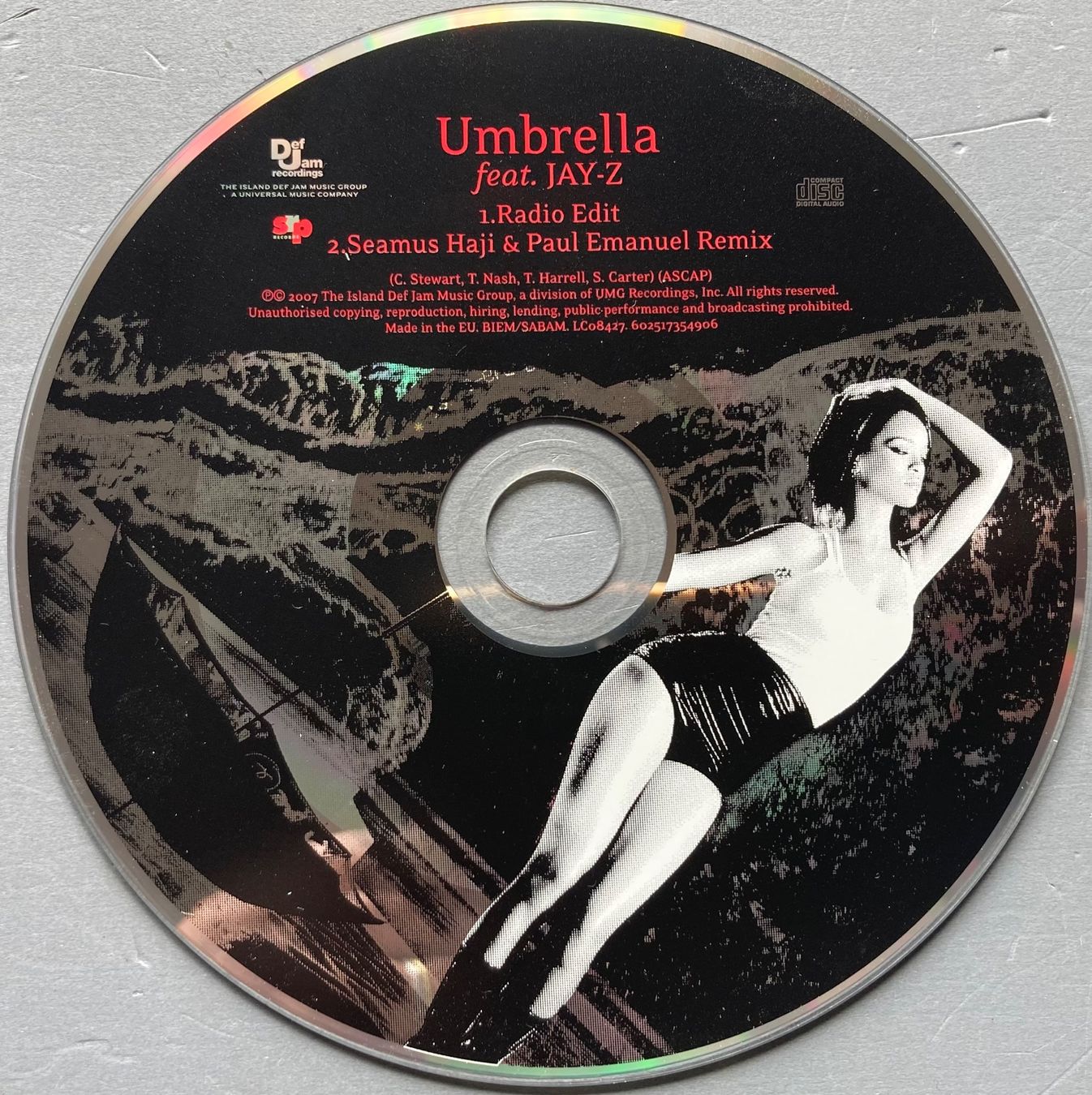 CD: RIHANNA FEAT. JAY-Z - UMBRELLA – Usato da Poliez-Pittet venduto da Newtown-Records 2