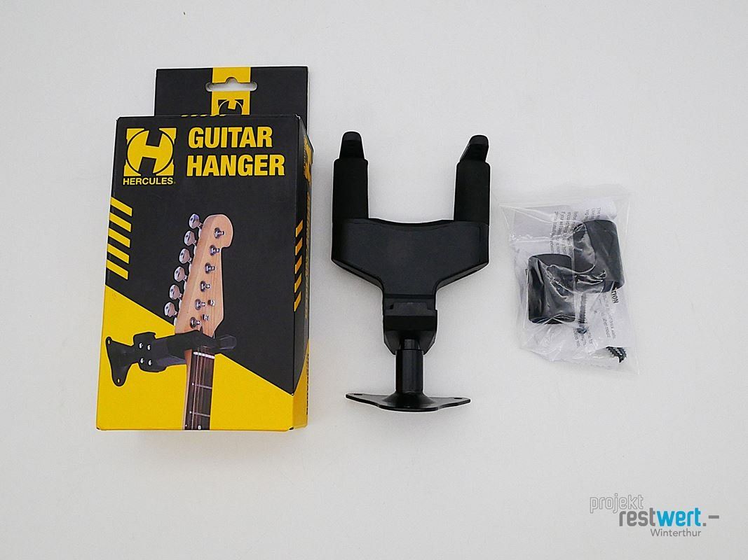 Musikinstrumente: HERCULES Guitar Hanger GSP39WB Plus – Neu (gemäss Beschreibung) aus Winterthur von Restwert_Winterthur 2