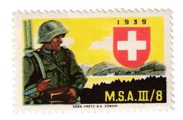 Soldaten Briefmarke