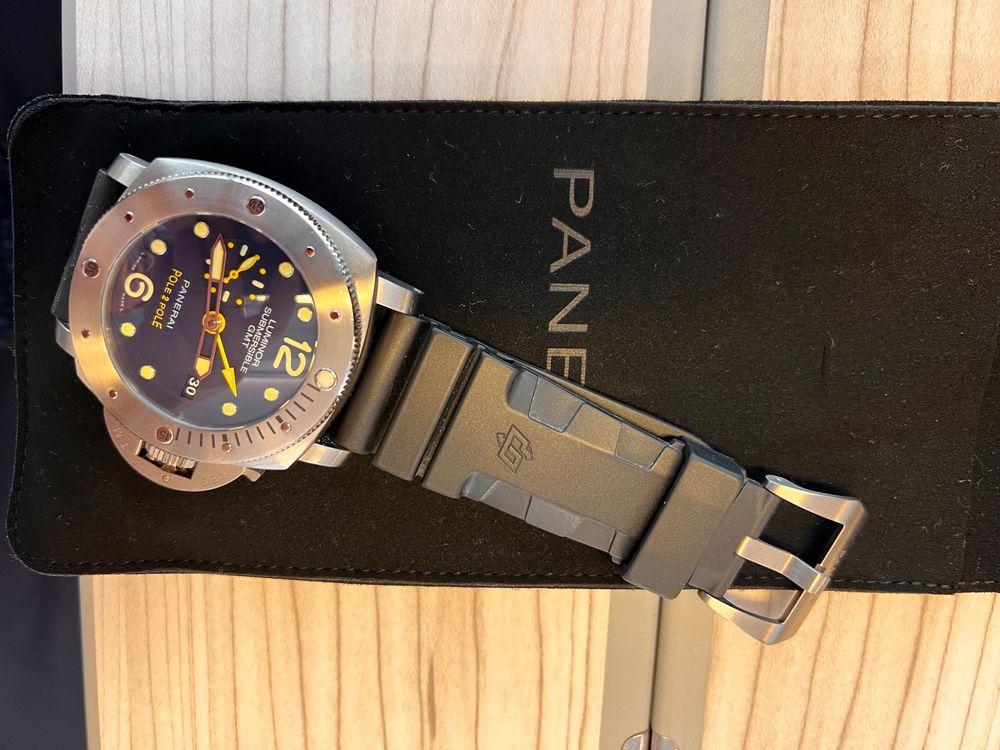 Panerai Pole 2 Pole Titanium GMT Mike Horn r vis e Acheter