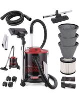 + Aschesauger 20L Kaminsauger mit HEPA Filter+ 3x Sackfilter