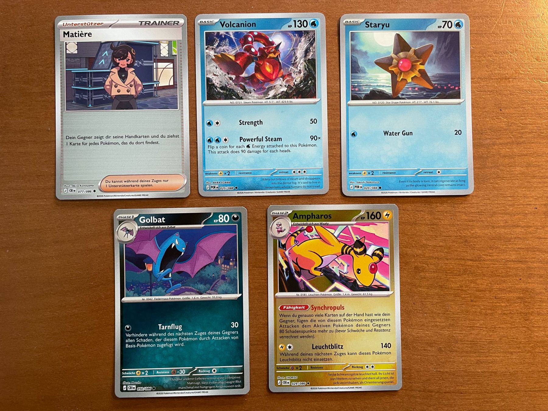 Pokémon Carte collezionabili: Pokemon Karten Set Reverse (Versand gratis) – Nuovo (secondo la descrizione) da Chur venduto da Angerson