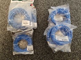 9x 5 Meter und 7x 7 Meter LAN Kabel RJ45 CAT6