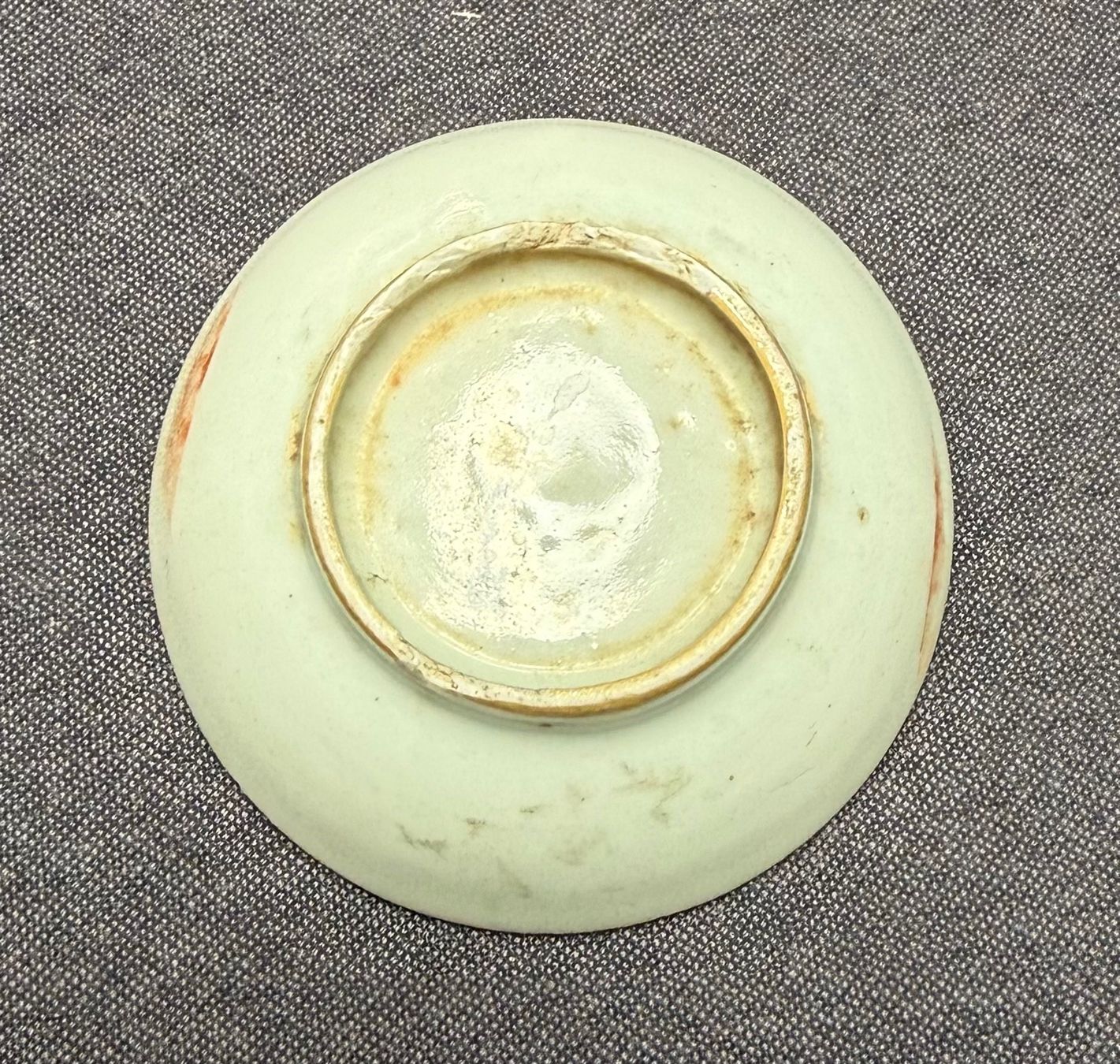 Piatti: Antiker, chinesischer Teller ca. 8 cm Durchmesser – Usato da Triesen venduto da cla_q2js 1