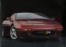 Lotus Esprit S4 - Originalprospekt