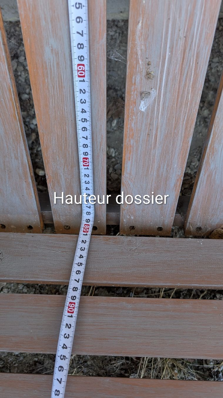 Sedie a sdraio: Ensemble 2 fauteuils et canapé avec repose-pieds – Usato da Haute-Nendaz venduto da DetoutDerien 6