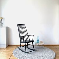 Fanett Schaukelstuhl/Rocking Chair, Ilmari Tapiovaara, 60er