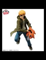 CHAINSAW MAN - Vibration Stars - Denji - Avec Pochita  14cm