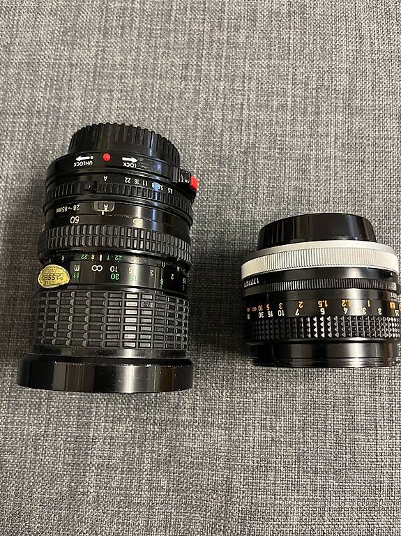 Obiettivi: Objectif Canon Lens FD 50mm 1:1.8 S.C.  – Usato da Lutry venduto da Floupy61 1