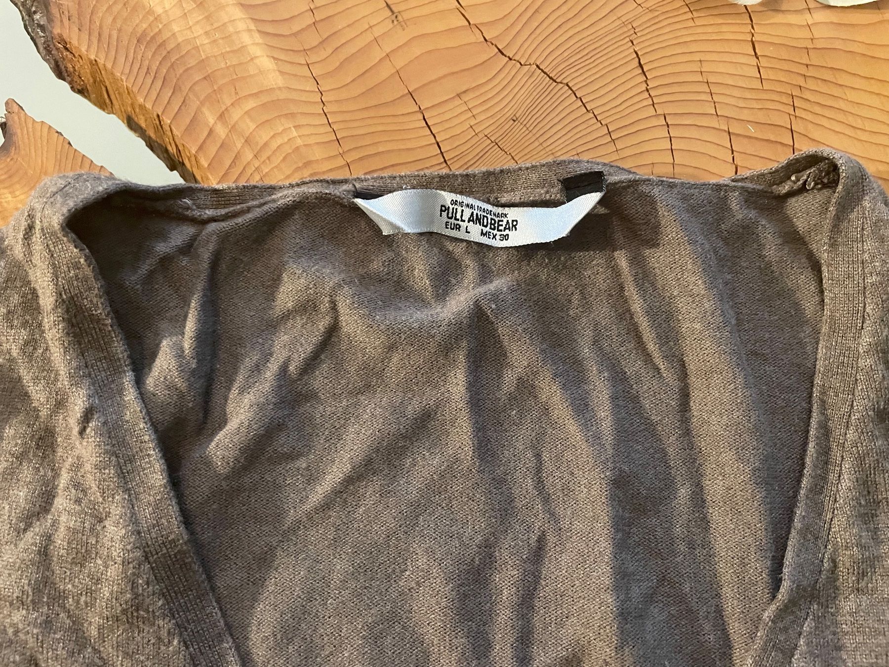 Maglioni & Felpe: Beige/ockerfarbene Weste - Gilet à manches longues ocre – Usato da Zürich venduto da AnnaSa 5