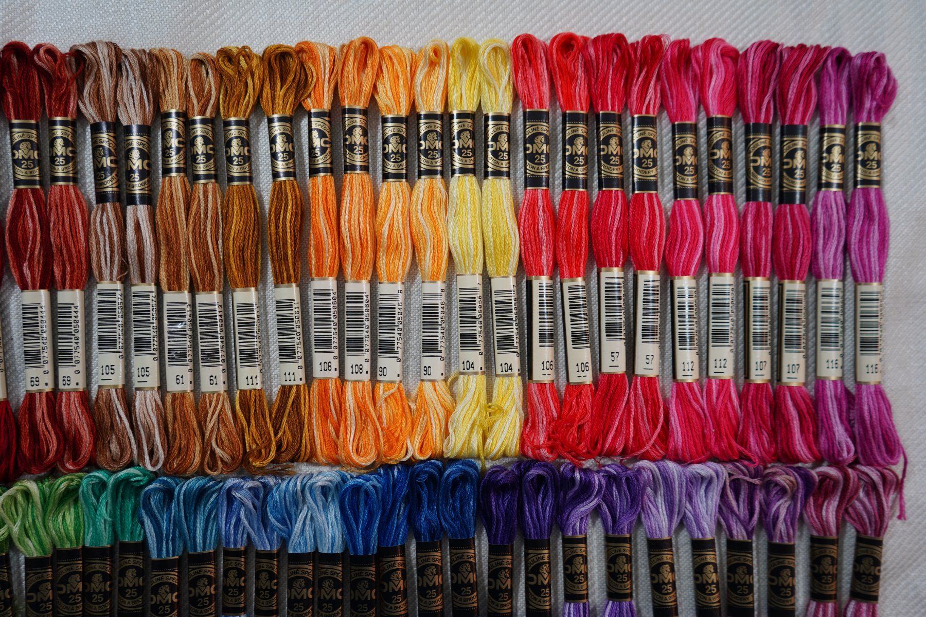 Kordeln & Faden: 56 DMC Mouliné Spécial Multicolor Art 117 - LOSB1 – Neu und originalverpackt aus Mels von DACRI 3
