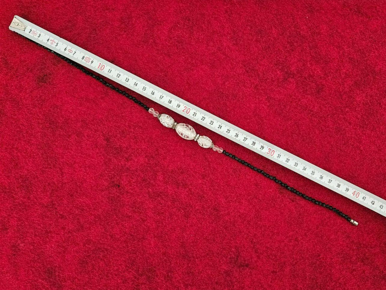 Ketten: Halskette transparent Perlen schwarz Modeschmuck – Neu (gemäss Beschreibung) aus Menziken von sura76 4