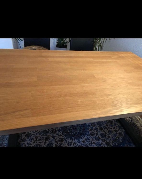 Jysk Esstisch Holz EicheSchwarz Kaufen auf Ricardo