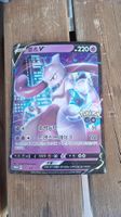 Pokémon Mewtu V Karte guter Zustand  XL Karte